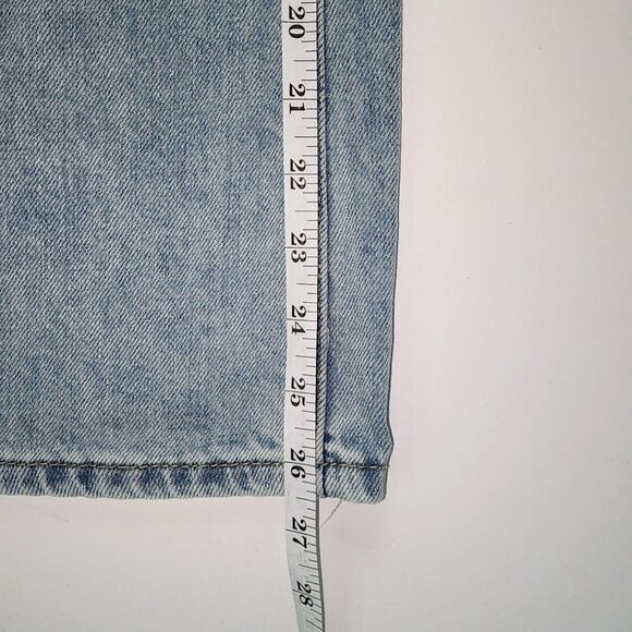 Women's Extra Wide Leg High Rise Front Pleated Jeans - Picture 7 of 12